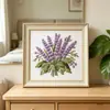 Kit de Bordado 3D Estilo Europeu Lavanda Pacote de Material Artesanal DIY para Iniciantes Pintura Decorativa para Quarto Fornecimento Direto do Fabricante