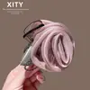 Pinza para el Cabello de Flor de Rosa de Gama Alta para Mujer, Pinza de Tiburón Estilo Coreano, Pasador para Recogidos, Pinza para la Parte Posterior de la Cabeza, Accesorio para el Cabello