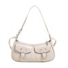 Bolso de axila versátil y moderno para mujer 2025 Nueva moda Bolso dumpling plisado Versión coreana Niche Bolso de hombro de alta gama
