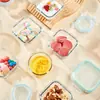 Caixa de Embalagem de Pequena Capacidade, Tigela Especial para Comida de Bebê, Pequena Marmita, Retenção de Amostras de Alimentos, Recipiente de Vidro para Aquecimento no Micro-ondas