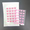 Parche Acné Pe Forma de Corazón Negro Parche Cubre Acné Hidrocoloide Corazón Rosa Melocotón Delgado Transpirable Parche Aislante Listo para Exportación Transfronteriza
