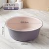 Set de Lavabo de Plástico Engrosado para Uso Doméstico, Disponible en Tamaños Grande, Mediano y Pequeño, Adecuado para Residencias de Estudiantes, Lavado de Pies y Lavandería
