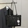 Bolso Tote de Gran Capacidad, Textura a la Moda, Bolso Casual y Elegante, Bolso de Mujer, Bolso de Clase para Estudiantes, Bolso Portátil Sencillo para el Día a Día