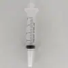 Comercio exterior al por mayor bolsa de PE de 5/10 ml empaque independiente dispensador desechable jeringa de plástico alimento líquido veterinario
