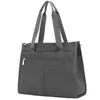 Bolso Tote de Nylon, Bolso para Laptop de Mujer, Bolso de Hombro de Gran Capacidad, Bolso Ligero para el Trabajo y los Viajes