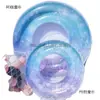 Flotador Inflable para Niños y Adultos, Estilo Ins Flotador Inflable para Axilas para Niños y Niñas, Salvavidas Infantil, Metabo