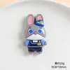 Dibujos Animados Zootopia 2 Conejo Zorro Resina Accesorios Pequeños Pegamento Crema Hecho a Mano DIY Accesorios para Joyería Colgante
