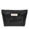 Bolsa de Cosméticos Feminina de Grande Capacidade Bolsa de Cosméticos Estilo Estrangeiro Simples Bolsa de Mão Casual para Passeios Bolsa de Cosméticos de Bordo