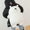 Equipo de Protección para Esquiar Tortuga Pequeña Protector de Cadera Rodillera Anticaída Juguete de Peluche Tortuga Oso Panda Blanco Equipo de Protección para Esquiar para Adultos y Niños