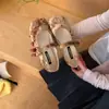 Zapatos planos de una correa versátiles y cómodos estilo abuela con suelas suaves, boca poco profunda, zapatos Mary Jane retro de gamuza para mujer, Primavera 2026