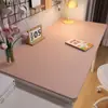Alfombrilla de escritorio ecológica para proteger los ojos, Alfombrilla de mesa de centro de cuero de color sólido para estudiantes, Mantel de mesa de comedor a prueba de aceite, Alfombrilla para escritorio de estudio de computadora, Antideslizante