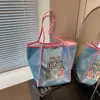 Bolsa de Hombro Grande de Alta Densidad con Bordado Resistente de Personalidad Dopamina, Nueva Nicho, para Compras, para Mujer