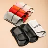 Estojo para óculos Couro PVC corda com fivela bolsa macia pequena caixa para óculos de sol caixa de armazenamento de óculos de sol oca fashion imprimível LO
