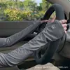 Mangas de Gelo para Proteção Solar de Verão para Homens e Mulheres, Estilo Novo, Seda de Gelo Fina, Caimento Solto, Proteção UV, Mangas para Ciclismo ao Ar Livre, Dirigir, Pesca