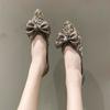 Zapatos Planos de Punta Fina para Mujer, Nuevos Mocasines de Suela Blanda Primavera 2026, Zapatos Individuales de Verano con Lazo, Zapatos para Mujer Talla Grande