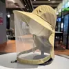 Boné à prova de mosquitos para áreas externas, boné de pesca masculino e feminino, protetor solar, máscara de malha respirável, pesca noturna, à prova de insetos, boné de apicultura à prova de abelhas