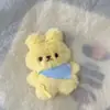 Patata Dulce Chirriante Mismo Estilo Corazón de Niña Arroz Seco Gatito Arroz Seco Conejo Muñeca Muñeca Colgante Pequeño Colgante para Mochila Escolar de Estudiante