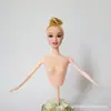 Boneca bebê confusa nude de 19cm Yi Tian Barbie decoração de bolo molde de meio corpo fábrica de panificação comércio exterior transfronteiriço