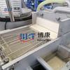 Máquina para Rebozar Camarones, Máquina para Rebozar con Masa Líquida, Máquina Rebozadora Horizontal Tipo Cortina, Equipo para Camarones Empanizados
