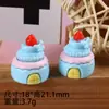 Boneca 3D Desenho Animado Casa de Bonecas Comida em Miniatura Brinquedos Chaveiro DIY Capa de Celular Pequenos Acessórios de Resina Ornatos em Miniatura para Casa