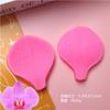 Flor peonía rosa Tulipán Lirio flor de ciruelo molde de silicona para azúcar molde de silicona para imprimir en relieve pasteles molde con clip