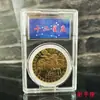 Monedas Conmemorativas de las Doce Constelaciones Europeas y Americanas Monedas Antiguas Chapadas en Oro 12 Constelaciones Tarot Sol de los Deseos Medallón Conmemorativo Moneda Extranjera