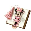 Marcador de página de borla de Stitch y Mickey lindo transfronterizo, material acrílico, regalo de regreso a clases para estudiantes, estilo lindo, hecho a mano por Yunyu