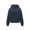 Moletom com Capuz e Bordado de Raio Americano Retro High Street Cleanfit Curto 2025 para Homens e Mulheres Jaqueta Hoodie
