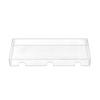 Suporte de acrílico orgânico display stand retangular placa mecânica capa protetora capa de poeira para teclado acrílico transparente personalizado