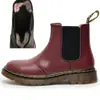Botas Chelsea 2976 para Hombre, Botas Martin de Pareja, Botines Cortos de Cuero Genuino para Hombre, Botas de Cuero Casuales para Hombres y Mujeres, Botas Martin Estilo Británico