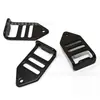 Suministros del Fabricante Hebilla Negra de Aluminio Ajuste de Correa Ranura Fija para Tarjeta Hebilla de Cordón Accesorios de Ferretería Metálica para Equipaje