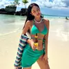 2026 Nuevo Bikini Sexy Dividido para Mujer, Adelgazante, Traje de Baño para Vacaciones en la Playa, Aguas Termales, Dropshipping