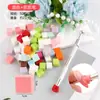 Fornecimento exclusivo transfronteiriço de esponjas para nail art, ferramentas de esponja de alta densidade para esfumar blush em degradê profissional