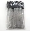 Cepillo Desechable para Pestañas, Brocha de Belleza, Peine para Práctica de Injerto de Pestañas, Cepillo para Cejas, Brocha de Maquillaje, Peine para Pestañas Postizas, Herramienta de Belleza para Pestañas
