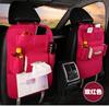 Bolsa de almacenamiento para asiento de coche fieltro suministros para coche almacenamiento en respaldo de silla bolsa de almacenamiento bolsa colgante para asiento trasero corazón