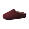 Novas Pantufas Simples de Um Passo para Exterior 2 Pantufas de Pelo 06 Estilo Coreano Com Pelúcia de Lã de Cordeiro Algodão Pantufas Femininas Outono Inverno