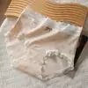 Ropa Interior de Encaje para Niñas 2026 Verano Nuevo Estilo Algodón Puro 100A Antibacteriana Floral Bragas para Mujer