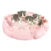 Tapete para ninho de gato, casinha redonda, ninho de gato, universal para quatro estações, interno, ninho, tapete de ninho de abóbora pequena, suprimentos para ninho de animal de estimação, pequeno