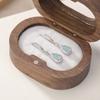 Un Ciervo Plata S925 Plata Esterlina Chapado en Oro Jade de Agua Azul Estilo Nacional Retro Folu Calabaza Arete Gancho de Plata Elegante de Lujo Ligero