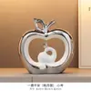 Adornos de Manzana Auspiciosa para Sala de Estar, Recibidor, Aparador de Vino, Mueble de TV, Decoraciones para el Hogar, Regalos para Casa Nueva