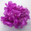 Hortênsia Artificial Multicolorida Cabeça Única Flor de Hortênsia Grande Cabeça de Flor Decoração de Casamento Arranjo de Casamento Arranjo de Flores Flor Artificial