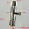 Pestillo de Acero Inoxidable de 4 pulgadas para Puertas de Seguridad, Puertas de Madera, Puertas de Hierro, Pestillo de Puerta Simple, Pestillo para Jaula de Mascotas