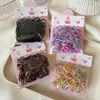 Diademas elásticas desechables de colores para niños, estilo nuevo para niñas, alta elasticidad, no daña el cabello