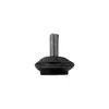 Concha de Ferro base ajustável base lisa antiderrapante acessórios de ferragens para móveis ajustáveis dourado preto prata base macia ajustável