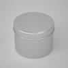 Pote de Vela de Alumínio 60ml 60*46mm Embalagem para Vela Perfumada Caixa de Alumínio 60g Fragrância de Carro Pote de Alumínio Preto em Estoque