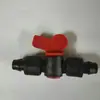 Válvula de Desvio de Tubo Válvula Reta Válvula de Rosca Externa Válvula de Desvio para Fita de Irrigação por Gotejamento Tubo de Irrigação por Gotejamento Porca de Travamento Rápido para Fita Chave de Desvio