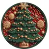 Nuevo Colgante Decorativo Redondo Amazon Home Patrón de Bombilla Árbol de la Vida Colgante Cerámico Impreso por Ambos Lados 2024