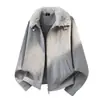 Chaqueta de solapa estilo retro americano con cremallera, nuevo modelo de otoño 2026 para hombre, chaqueta casual simple y versátil para jóvenes, moderna