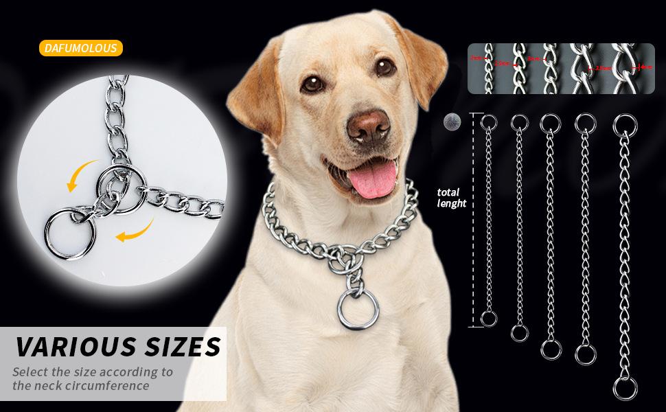 the length of the collar