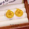 Pingente Exquisito de Peixe Koi e Disco de Lótus em Latão Banhado a Ouro, Nova Corrente de Clavícula Fashion de Luxo Leve Estilo Chinês para Mulheres com o Símbolo da Prosperidade